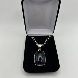 Amethyst Pendant Square